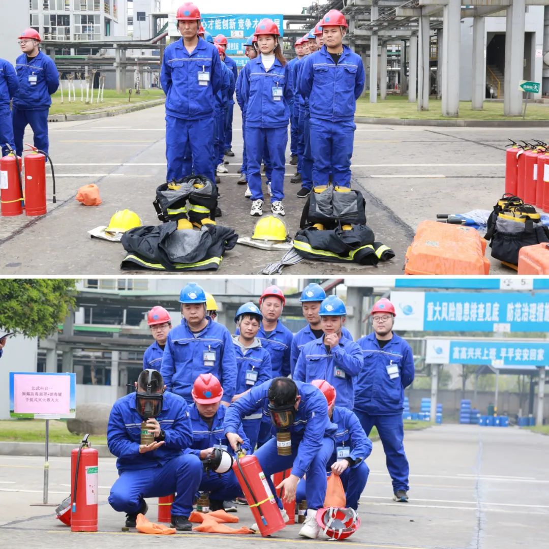 加強(qiáng)全員應(yīng)急意識(shí) 進(jìn)步自防自救能力--2023年新藍(lán)天現(xiàn)場(chǎng)應(yīng)急處置方案演練比武