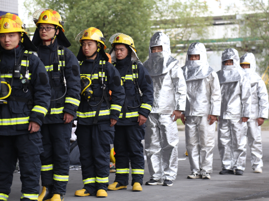 預防為主 生命至上┃新藍天開展重大危險源消防滅火、疏散應急演練