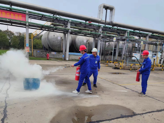 預防為主 生命至上┃新藍天開展重大危險源消防滅火、疏散應急演練